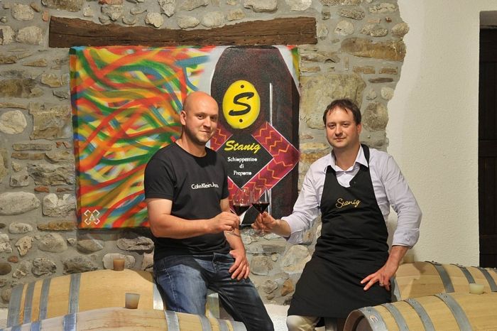 Federico en Francesco Stanig Schioppettino di Prepotto Federico en Francesco Stanig Schioppettino di Prepotto