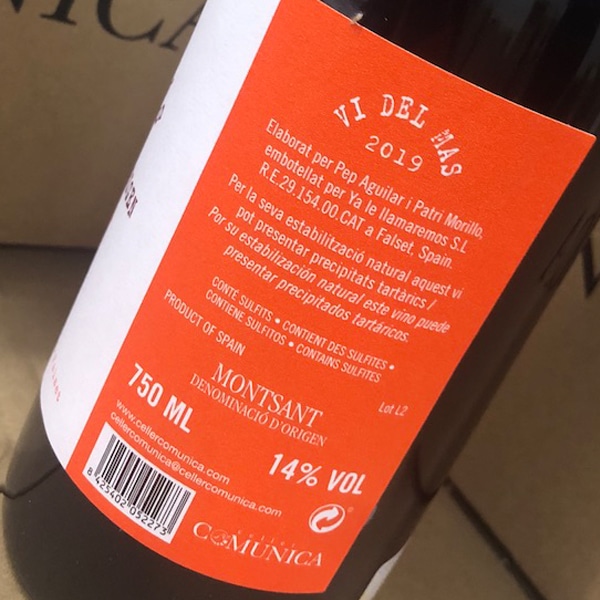 Etiket Vi del Mas Comunica Etiket Vi del Mas Comunica