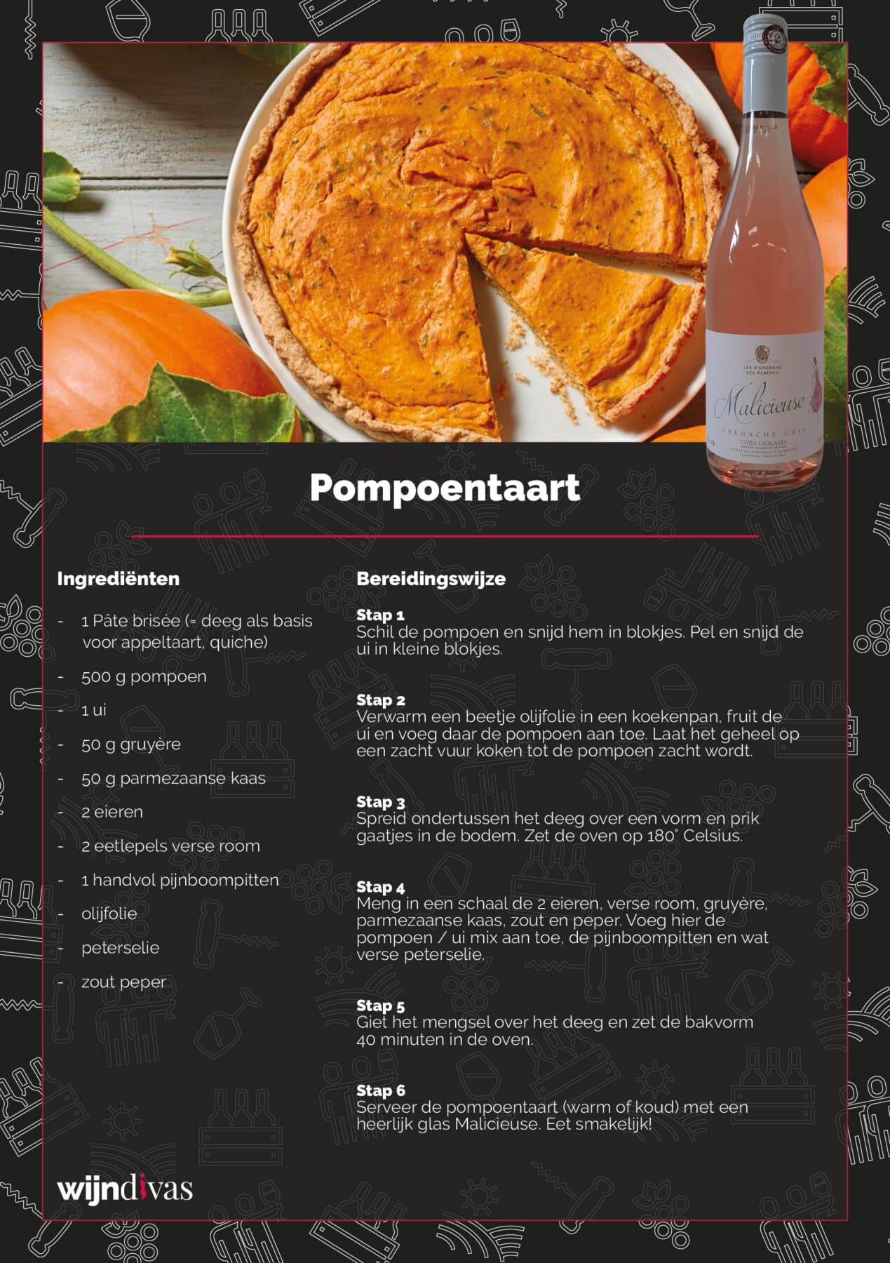 Pompoentaart