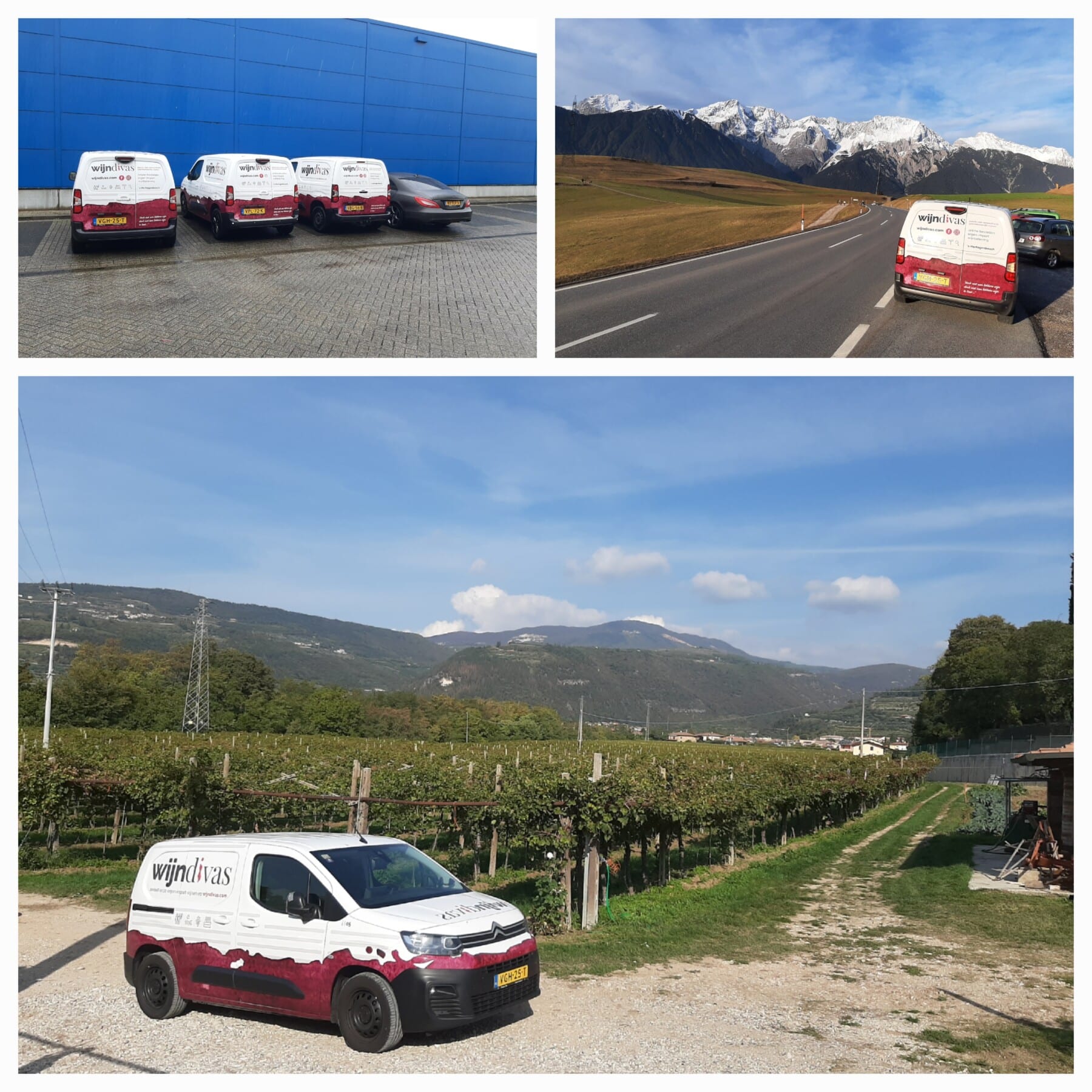 Wijndivas bus collage_1 Wijndivas Bus Reis