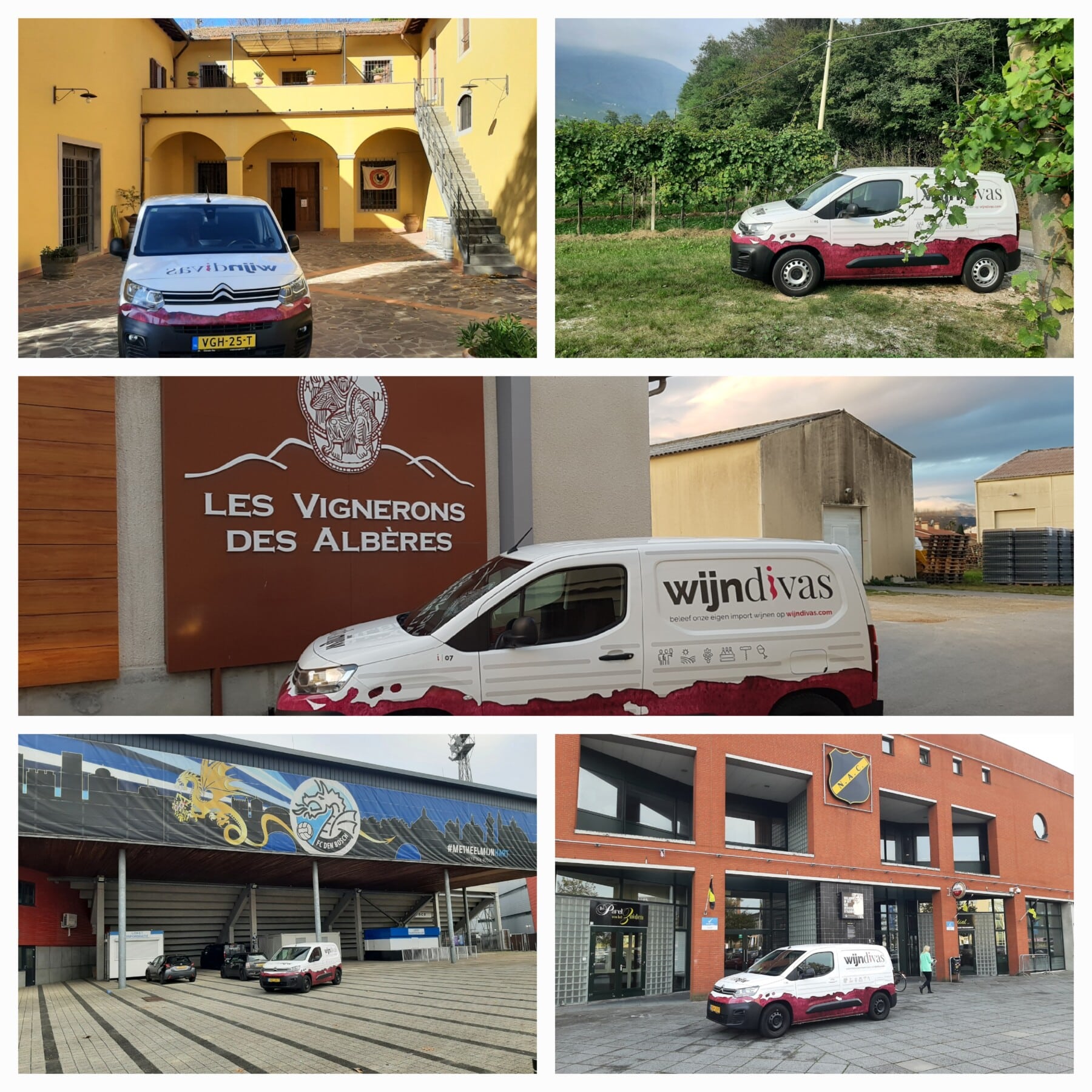 Wijndivas bus collage_3 Wijndivas Bus Reis 3